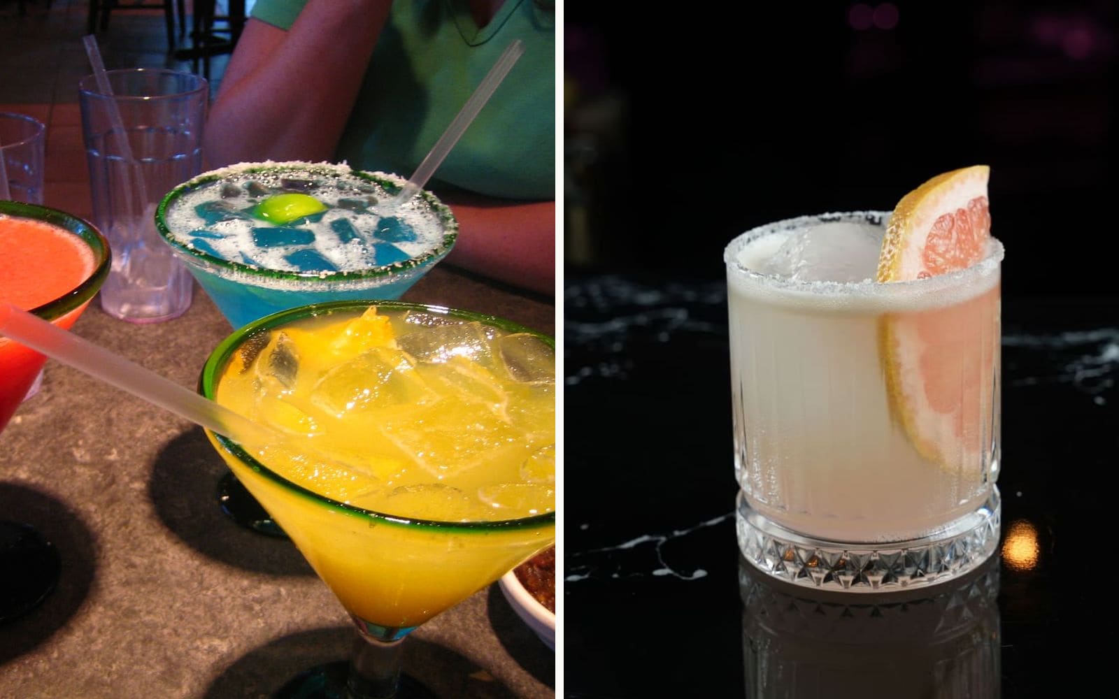 Margarita en Paloma naast elkaar